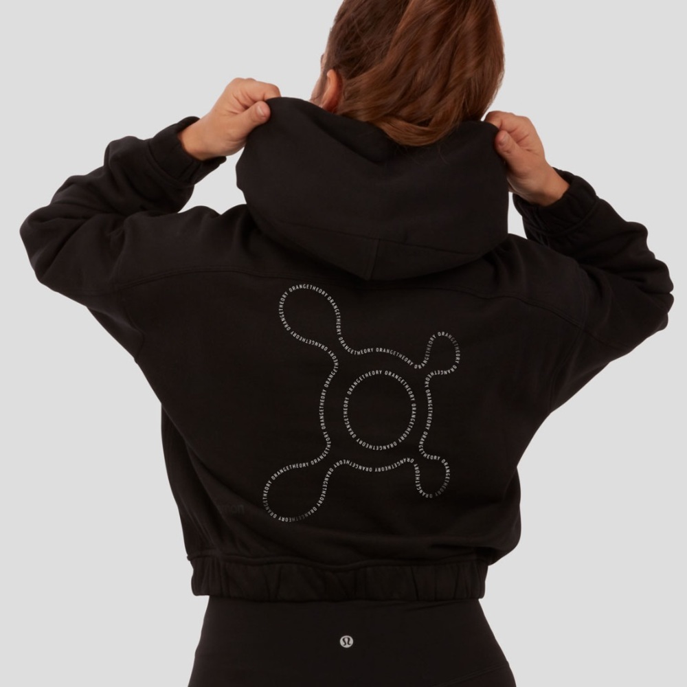 Orangetheory Lululemon Cropped Hoodie — Size 8 or 10 , tags off.